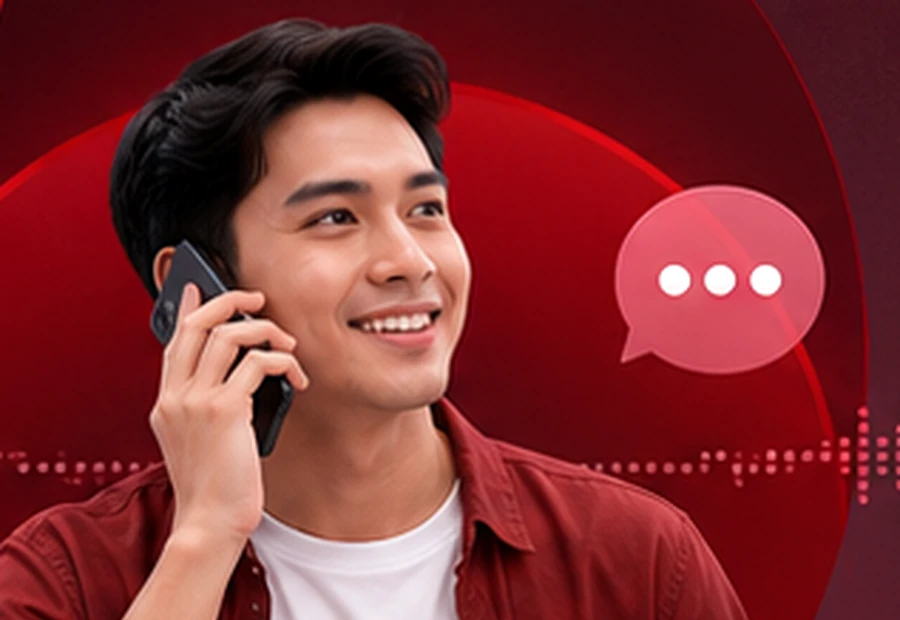 Pengguna membuat panggilan telefon untuk pelan EpikCall+20